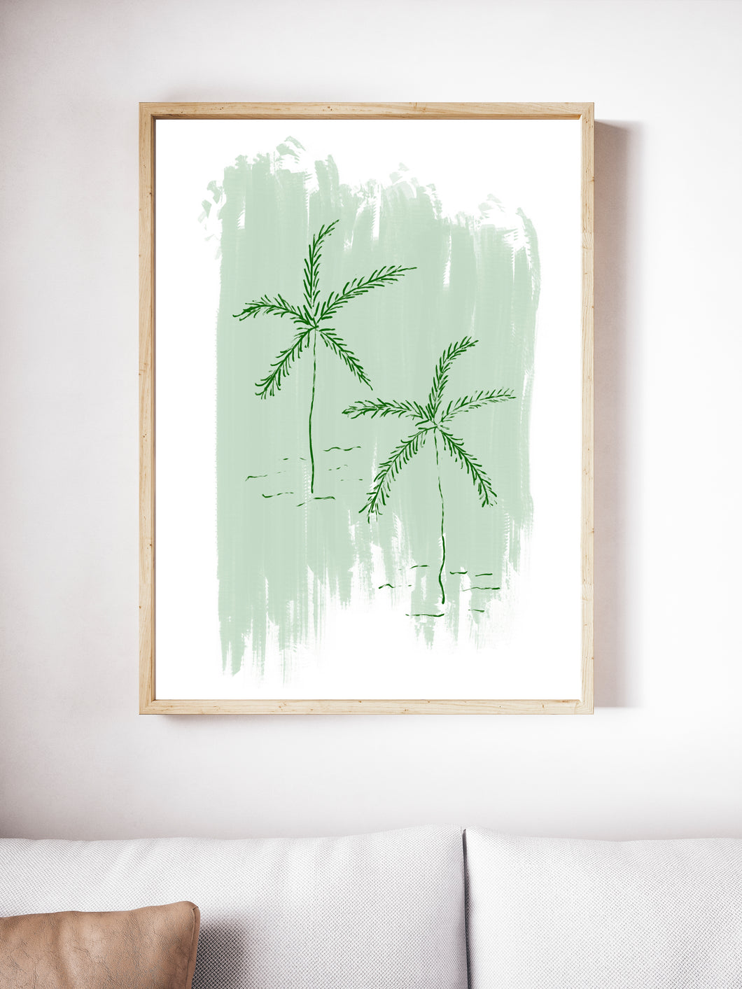 Double Palm Print